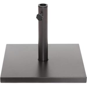 Trademark Innovations 15" Square 28 lb. Cement Umbrella Base (Brown)