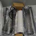 RORIANO Set of 2 Industrial Table Lamps for Living Room with USB C+A, Vintage End Table Lamp for Bedroom with Gray Nightlight, Farmhouse Rustic Desk Lamp for Bedside, 4 Bulbs Included (Iron Gray)