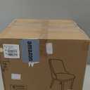 Dining Chairs Set of 2 with Lumbar Support,Fabric Upholstered Kitchen Chairs with Wooden Legs,Beige