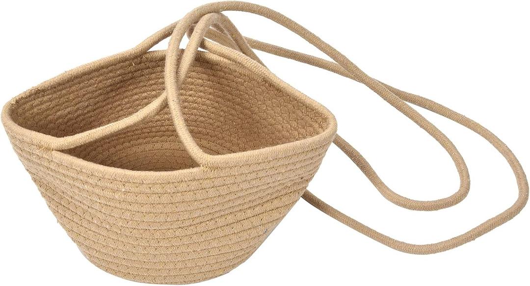 Hanging Flower Basket, Simple Appearance Foldable to Save Hanging Planters for Plants for Vegetables for Fruits