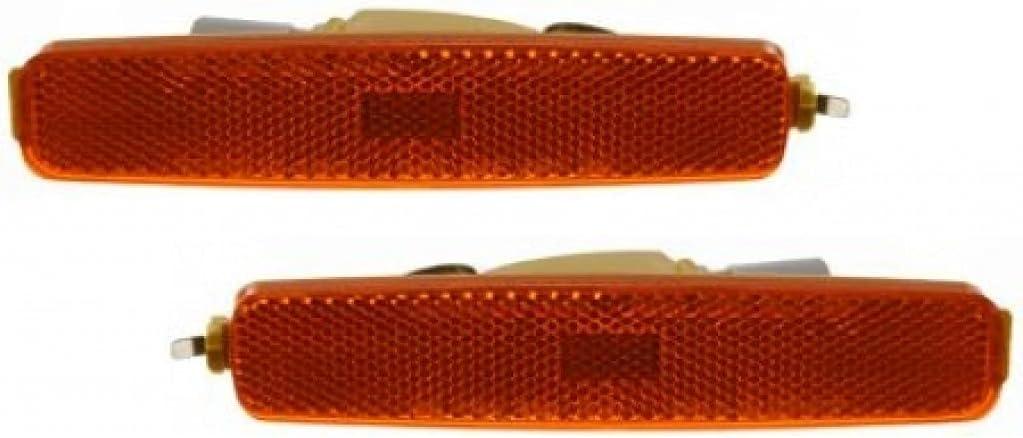For Hyundai Elantra Side Marker Light Assembly 2001-2006 Driver and Passenger Side | Pair | Front | Sedan | DOT Certified | HY2550106, HY2551109 | 92303-2D050, 92303-2D050