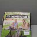 Cat Tent Outdoor, Pet Enclosure Tent Suitable for Cats and Small Animals, Indoor Playpen Portable Exercise Tent with Carry BagBlack 45.5"L x 24.5"W x 21.5"H