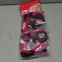 Hair Salon Toys for Girls, 36PCS Kids Pretend Play Makeup Sets, Dress Up Beauty Hair Stylist Toy Kit with Barber Apron, Hair Dryer, Curling Iron, Mirror, Scissors and Styling Accessories