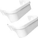 UPGRADED 2 PACK 240351601 Refrigerator Freezer Door Bin Compatible with Frigidaire Kenmore Door Shelf Replace 240351600, 240351607