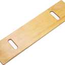 Wooden Slide Transfer Board with Handles, 500 lb Capacity Heavy Duty Slide Boards for Transfers of Seniors and Handicap