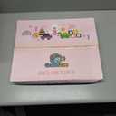 Extra Large Toy Box Chest, Collapsible Storage Organizer with Lids, Sturdy Cartoons Toybox for Boys Girls, 26"x13"x16" Kids Storage Bin Box Baskets for Living Room, Playroom, Nursery (Cherry Red)