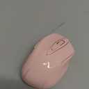 TECKNET Wireless Mouse, 2.4G Ergonomic Optical Mouse, Computer Mouse for Laptop, PC, Computer, Chromebook, Notebook, 6 Buttons, 24 Months Battery Life, 2600 DPI, 5 Adjustment Levels - Pink