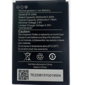 2250mAh High Capacity Battery For BTE-2000