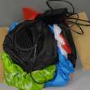 COMIN 6.4FT Christmas Inflatables Outdoor Decorations Inflatable Santa Claus Ride Motorcycle Blow Ups with Built-in LEDs for Yard Party Lawn Decor