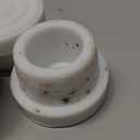Impresa 4‑Pack Pool Ladder Bumpers – White Rubber Ladder Plugs, 1.8″ Inner Diameter