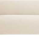 SureFit Form Fit Stretch Morgan Loveseat Slipcover - One Piece Polyester/Spandex Elastic Slipcover, Machine Washable (Loveseat Box Cushion, Ivory Color)