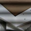 Mayne Rockport Double Arm Mail Post - White - 18in L x 23in W x 56.5in H - Standard Post, 2x Paper Holder Arms (5811-W)