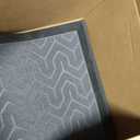 Yimobra Front Door Mat Outside Entrance 29.5x17, Waterproof Heavy Duty Outdoor Mats for Front Door, Non Slip Rubber Entry Mat for Garage Patio Indoor, Grey