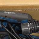 GEVEELIFE Drywall Sander, 880W 7.33A Electric Drywall Sander with Vacuum Dust Collector, 5 Variable Speed 1000-2100RPM, LED Light, Foldable & Extendable Handle, 12 Sanding Discs