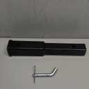 84433P Towever Trailer Hitch Extender 12 Inch Extension Receiver Tube with Pin and Clip, 12 inches Length, 3,500 lbs. GTW