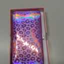 ZIZZON Nail Clippers Kit Manicure Pedicure Set with Holographic Case(Purple)