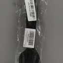 5Pcs Silicone Spatula,Food Grade Rubber Spatula for Baking, Cooking, and Mixing High Heat Resistant Non Stick Dishwasher Safe(Black)