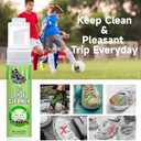 2 x Suede and nubuck cleaner, New suede shoe cleaner with brush, no-rinse foam shoe cleaner kit for leather, boots, knits, canvas, nubuck, fabric, tennis