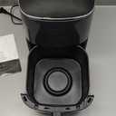Simple Deluxe Air Fryer - 6.34 QT Digital Airfryer with Visible Window, 12 Presets Functions, Nonstick and Dishwasher-Safe Basket, 1700W, Gray