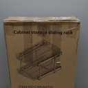 2-Tier Kitchen Cabinet Pull Out Shelf and Drawer Organizer Slide Out Pantry Storaqe Basket in Multiple Sizes (16" W x 21" D)