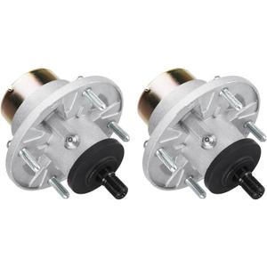 2 Pack Mower Spindle Assembly AM144608 Replace for John Deere X350 X330 X370 Z525E Z335E Z345R S240, Z335E Ztrak, Z335M Ztrak, Z345M Ztrak, Z345R Ztrak