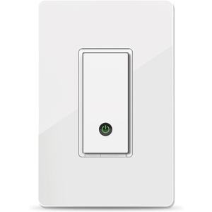 Belkin WeMo Light Switch, Wi-Fi Enabled, Compatible with Amazon Echo