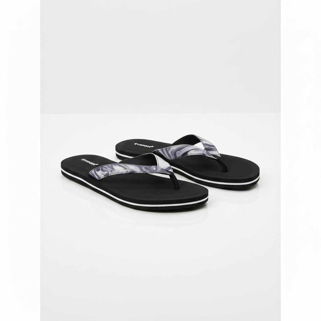 Everest Women's Fpip Flops Black/White 9