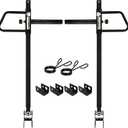 Fitvids Upgraded Adjustable Jammer Arms, Lever Arms, Monolift Attachments Rated 600 LB Per Arm, Fits Racks at All Post Sizes and Hole Sizes, Pair