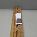 LazBlinds No Tools No Drill Cordless Bamboo Roman Shades, Light Filtering Window Treatment, Roll Up Bamboo Blinds for Windows 23'' W x 48'' H, Brown