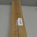 2 Pack Black Curtain Rods for windows 32 to 48 inch, 5/8 inch Splicing Heavy Duty Metal Curtain Rod Set with Brackets