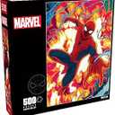 Buffalo Games - Marvel -Tales Featuring Spider-Man - 500 Piece Jigsaw Puzzle for Adults -Challenging Puzzle Perfect for Game Nights - Finished Size is 21.25 x 15.00