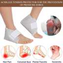 4 Pcs Heel Protector Boot Sheepskin Heel Protectors Soft Foot Cushions Pads with Securing Strap for Protect Feet Ankle Pressure Bed Sores(Beige, Brown)