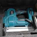 Cordless 2 Inch Brad Nailer Compatible with Makita 18V Battery,2-in-1 18GA Nail Gun Staple Gun with 1000pcs Nails for Woodworking,Upholstery