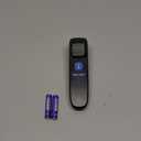 No-Touch Forehead Thermometer for Adults, Infrared Digital Baby Thermometer for Kids, Accurate Reading with Large Display, Mute Mode, Memory Recall, Fever Alarm (Black)