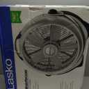 Lasko Wind Machine Fan, Air Circulator Fan with 3 Speeds, 20" Model 3300, Gray