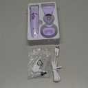 Ufree Bikini Trimmer Electric Razors for Women, Rechargeable Pubic Body Hair Trimmer Electric Shaver for Legs Body Hair, Bikini Shaver IPX7 Waterproof, Gifts for Women, Purple