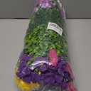 Artificial Flowers for Outdoors Decoration, 20 Bundles Faux Morning Glory with Eucalyptus Look Real UV Resistant Fake Plants Silk Flowers for Outside Yard Gardens Porch Patio Planter Home Urn, Mix