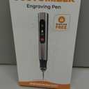 Resparked Customizer Engraving Pen (Formerly Culiau): Ultimate Cordless Portable Tool for Artists & DIYers - Engrave 50+ Surfaces - Beginner Friendly - Rechargeable - Free 30 Bits & Mastery Guide