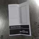 Paramondo Retractable Door Screen for Single Door, Free Stop Sliding Patio Doors - Durable White Aluminium Frames with Fiberglass Mesh - White, Size 34 5/8" Wide x 81 3/8" High