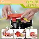 TOPEMAI AF-100 Trimmer Blades Head Compatible with Black & Decker GH600,GH900, LST220,LST300,LST400,LST420, ST7000, NST2118 String Trimmers, Edger, Weedeater