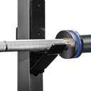 J-Hook Barbell Spotter Arm for 2" x 2" Tube Power Cage with 1" or 5/8" Hole, Dip Bar for Squat Rack,Heavy Duty Bottom Reinforced Premium Steel with 1000 LBS Capacity