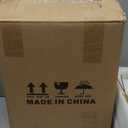 20 Pieces European Ceramic Tea Set for Adults With Metal Holder and Flower Painting (Large Cream Version)