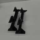Allen Company Molded Truck Gun Rack for Rear Window - Gun Holder for Two Shotguns, Rifles, Bows, or Tools - Gun and Hunting Accessories for Car or Wall Mount - Adjustable 9.5"-16.5" , Black