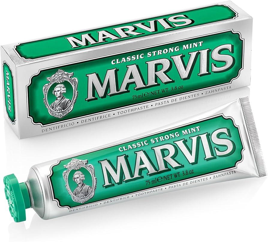 Marvis Classic Strong Mint Toothpaste, 3.8 oz (Pack of 1)