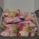 K KUMEED 6 PCS Artificial Rose Flowers Hanging Decorations,13 FT Dangling Fake Rose with Hooks Spring Party Decorations for Wedding Party Background Birthday Baby Shower Home Flower Garden Themed