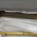 Coat Rack Freestanding, Clothes Rail, 19.7x11.8x68.9 In, Gold