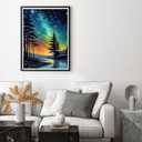 Northern Lights Puzzles for Adults 1000 Pieces, Aurora Borealis Nature Landscape 1000 Piece Puzzle for Adults, Impossible Difficult Hard Fun Jigsaw Puzzles 1000 Pieces