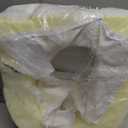 MABOZOO 3Inch Toilet Seat Cushion with Back Support, Waterproof PU Leather Padded Toilet Seat & Foam Backrest Pad for Elderly, Disabled, Handicap (Universal Fit, White)