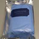Brand - GANNAFEE Cotton Sleeping Bag Liner with Zipper - 100% Cotton Travel Sheet