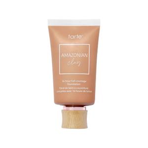 tarte Amazonian clay 16-hour full coverage foundation  Matte Finish Foundation with Amazonian Clay & Vitamin E for Hydration & Smooth Looking Skin, Vegan & Cruelty Free